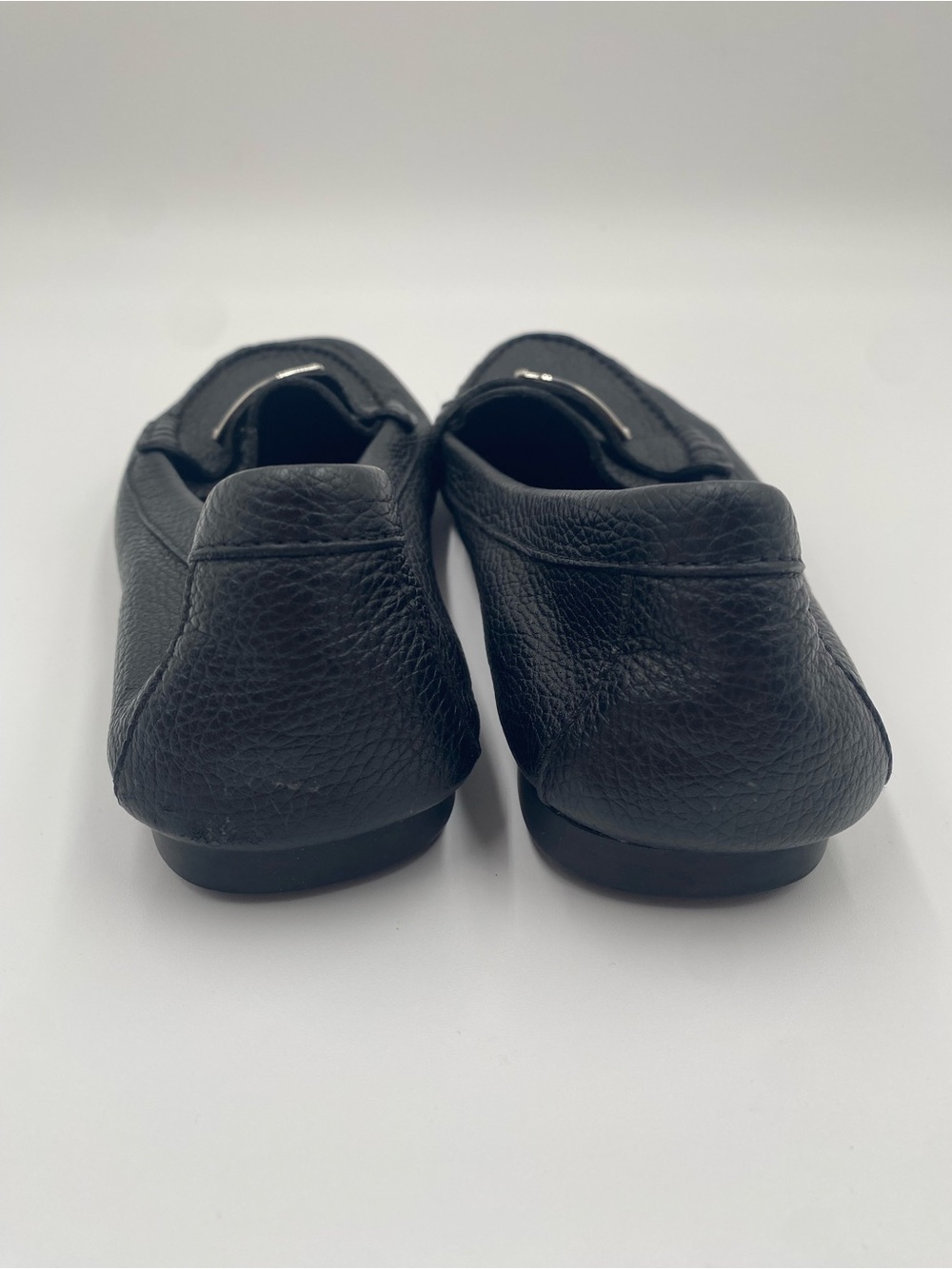 Coach Fredrica Black Leather Loafers Size 7.5 - Picture 7 of 9